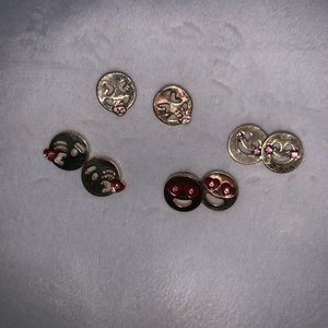Emoji earrings